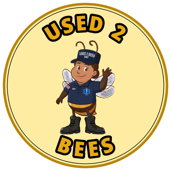 Used 2 Bees circle sticker — EMT (Female)