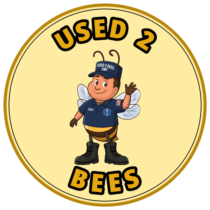 Used 2 Bees circle sticker — EMT (Male)